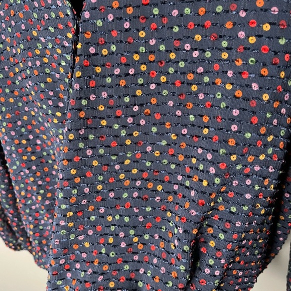 Madewell Lyric Wrap Top in Sugar Dot - Picture 11 of 14
